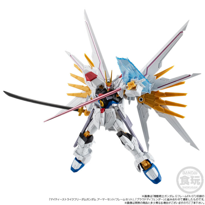 [魂SHOP限定] 機動戰士高達G FRAME FA 突擊自由高達極 配件套裝