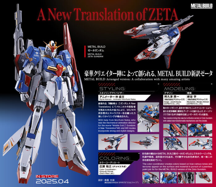 [BANDAI METAL BUILD] ZETA GUNDAM Z高達：圖片 3