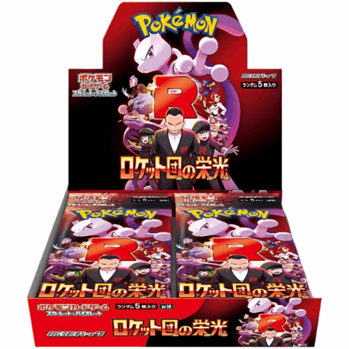 Pokemon TCG 火箭兵團之榮耀日版擴充包 - SV10 原盒