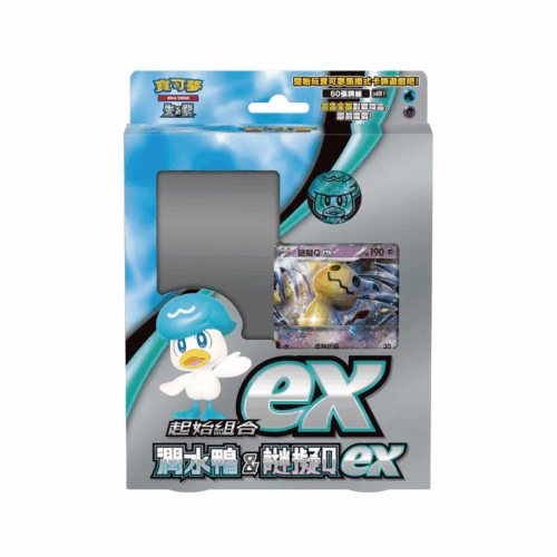 寶可夢集換式卡牌遊戲 - 朱&紫 - 起始組合ex - 潤水鴨&謎擬Qex - SVAWF