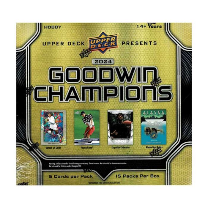 2024 Upper Deck Goodwin Champions Trading Cards Box（含 Jordan、Tiger Woods 等傳奇簽名可能）