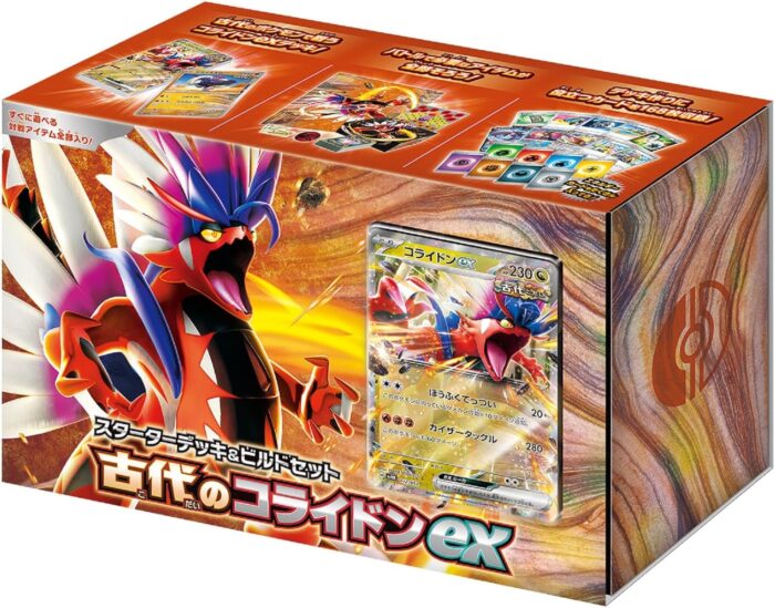 寶可夢卡牌遊戲 【朱／紫】起始套牌＆構築組合 古代的故勒頓ex