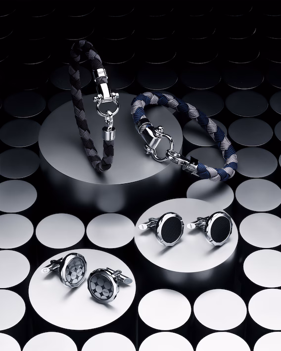 Omega 型號 CA02ST0001605 – James Bond 60th Anniversary 袖扣(Cuff Links)