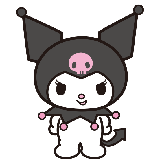 三麗鷗 KUROMI 角色標準設計商品封面